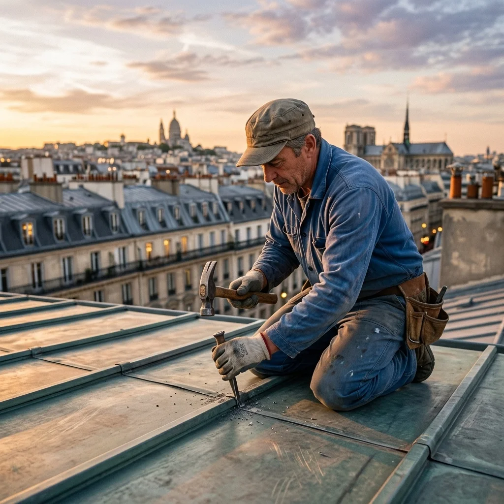 Rénovation et pose de tuiles de toiture